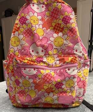 Hello Kitty | Bags | Sanrio Hello Kitty 3d Pom Pom Cheer Mini Backpack Nwt  | Poshmark